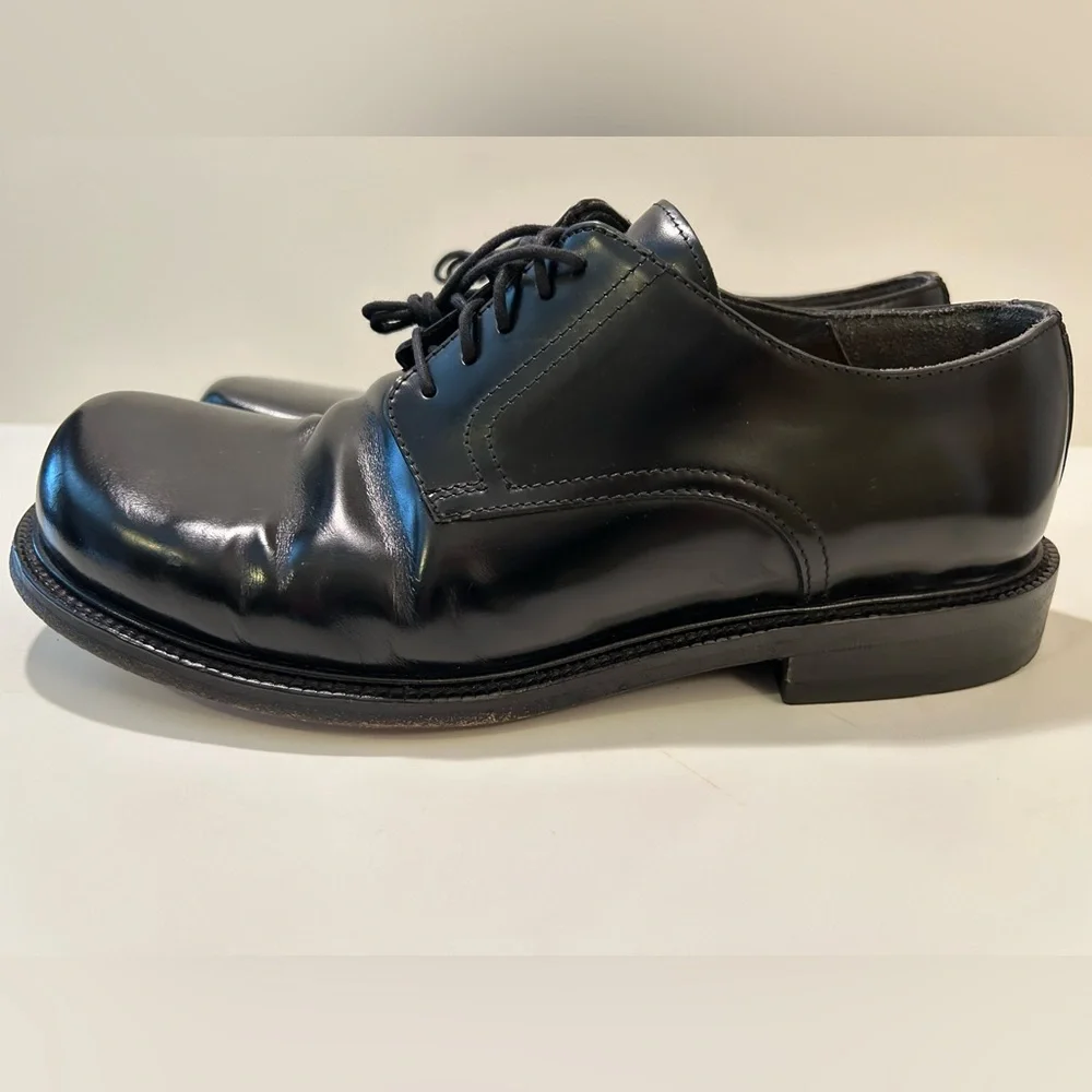 Birkenstock Footprints Black Leather Oxfords Size EU 41 - Picture 10 of 12